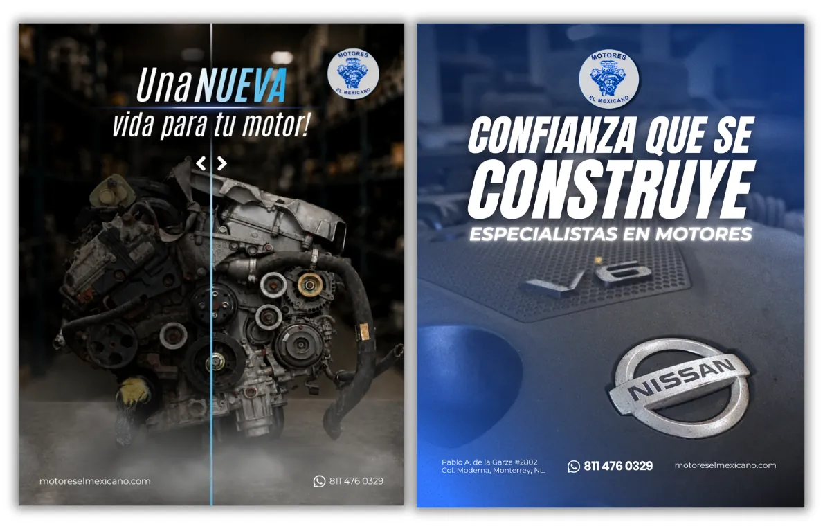 Trabajo para Motores El Mexicano