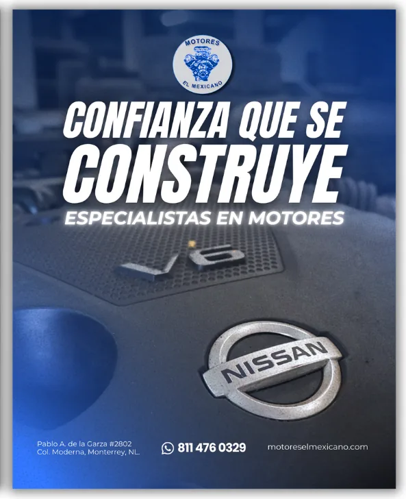 Anuncio para Motores El Mexicano